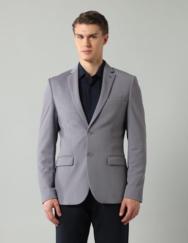 Image of Arrow Knitted Blazer for Men - Slim Fit, Button Closure Casual Blazer for Men