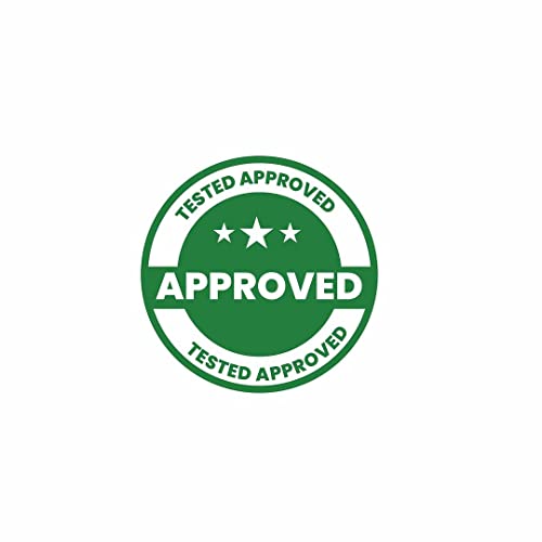 Image of CVANU 500pcs Tested Approved Mini Sticker in Green Color Round Shape (20 X 20mm) cv2