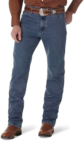 Wrangler Men's Premium Performance Cowboy Cut Reg Jean, Mid Tint, 30W x 30L