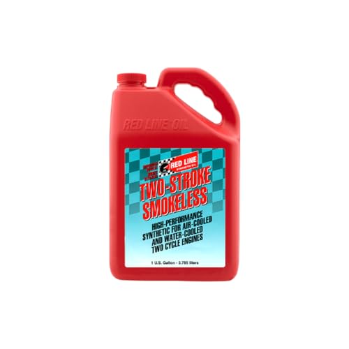 Aceite para motor 2 tiempos Red Line 1 galón