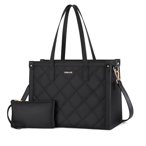 Sac tote ordinateur pour femmes grande capacité d'affaires avec pochette clutch