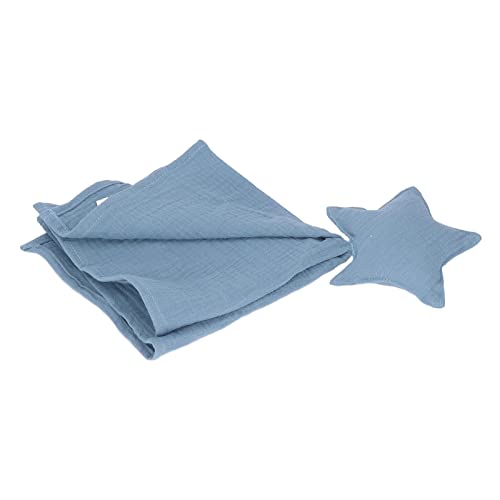 Nurnesy Star Comforter Baby Soft Baby Loving Baby Gifts Newborn Boys and Girls Baby Muslin Swaddle Blanket