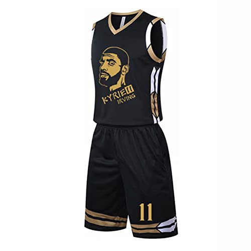 HMWIWAR KI Jerseys and Shorts for Men, 11 Basketball Shirt Uncle Drew Jersey with Portrait Print for Youth and Boys, Kids Basketball Accessories Gift for KI Fans (S, 55-59)