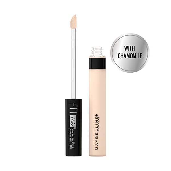 Maybelline-Fit-Me-Liquid-Concealer-Makeup-Natural-Coverage-Oil-Free-Fair-023-Fl-Oz-Pack-of-1 Maybelline New York Fit Me Liquid Concealer Makeup, Natural Coverage, Lightweight, Conceals, Covers Oil-Free, Fair, 1 Count (Packaging May Vary)