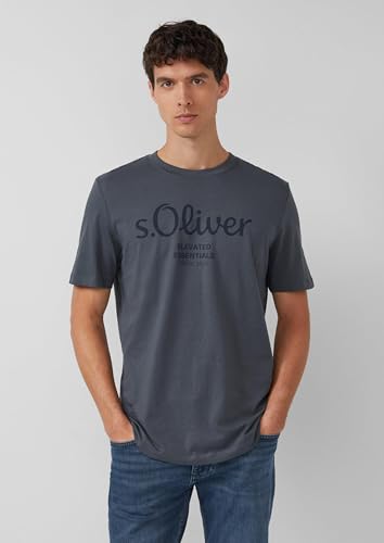 s.Oliver Baumwoll-T-Shirt mit Logo-Print – Ansicht 6