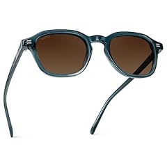 Crystal Steel Blue / Brown Gold Gradient Lens