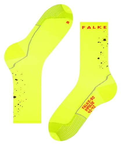 Image of FALKE Unisex BC Impulse Reflective Cycling Socks, Lightweight, 1 Pair