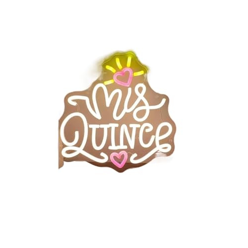 Lampe au néon Mis for Quince à LED durable pour décoration de salle