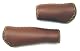 Ergonomische Lenkergriffe aus Leder für Fahrräder