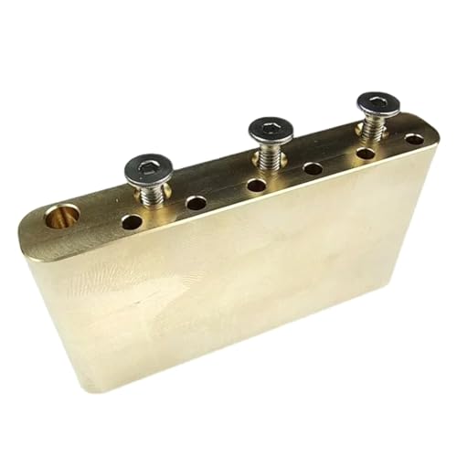 Bloc en laiton pour pont de guitare électrique amélioration sustain luthier