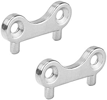 OSTARE Marine Boat Gas Cap Key Stainless Steel Gas Water Fuel Tank Fill Filler Tool 2pcs