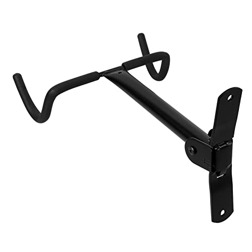 OSALADI 1Pc Foldable Bike Wall Hook Space Saving Bike Hanger for Easy Installation Durable Black Design for Garage Shed Storage