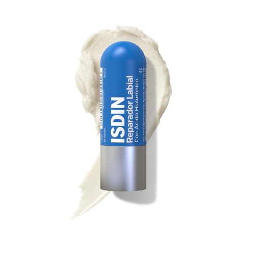 ISDIN Reparador Labial, Reparador Labial Bálsamo, Textura en Barra para una Fácil Aplicación, 4 g