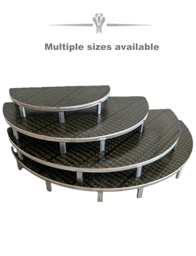 Plataforma elevadora semicircular ideal para bodas y eventos 4