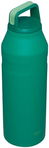 Image of Stanley IceFlow Cap and Carry Water Bottle | Wide Mouth Twist Lid | Lightweight & Leakproof for Travel & Sports | Insulated Stainless Steel | BPA-Free