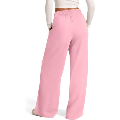 Wide Leg Sweatpants Women High Waisted Baggy Joggers Loose Fit Athletic Sweatpants Soft Lightweight Joggers 2025