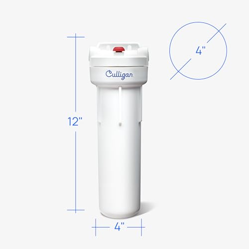 Culligan US-600A Under-Sink Water Filtration System – Water Filter Reduces Chlorine Taste & Odor – Includes D-20A Cartridge, Mounting Hardware & Wrench – 1,000 Gallon Capacity - Thumbnail 3