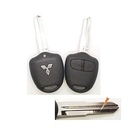 Mitsubishi Pajero Sports/Cedia Key with Left Key Grove Remote Shell and Flip Key Shell Both Shells are Designed to fit Mitsubishi Pajero Sports and Cedia Models with a Left-Side Key Groove.