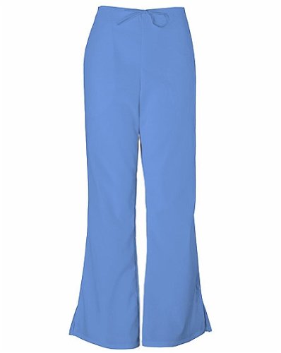 Workwear 4101 Women's Low Rise Flare Scrub Pant Ceil Blue Medium