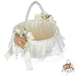 Boda Flor Cesta, Cesta De La Boda, Cesta De Flores, Cestas De Boda Para Niña De...