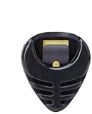 CL THE MUSICALS Guitar Pick Holder Black | Pack of 1 | Compact Pick Case for Acoustic and Electric Guitar