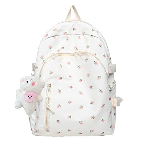 ARVALOLET Mochila escolar para mujer, mochila escolar para niñas, mochila escolar, mochila de campus, mochila de nailon, resistente al agua, mochila para el tiempo libre, adolescentes, mochilas