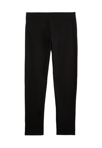 Pantalon de jogging femme grande taille 50 coton noir coupe droite de marque