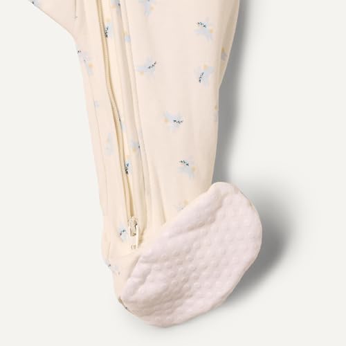 Image of Amazon Essentials x Sofia Grainge Unisex Babies' Cotton Footed Sleep and Play One-piece Bodysuit, Pack of 2