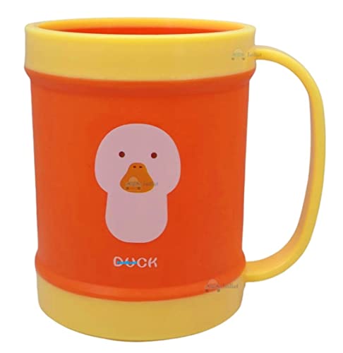 Image of FunBlast Milk Mug for Kids - Unbreakable Mug for Kids - Milk Drinking Cup for Kids, Cartoon Mugs for Boys, Mug for Girls, Best Birthday Return Gifts for Kids - 450 ML (Pack of 1)