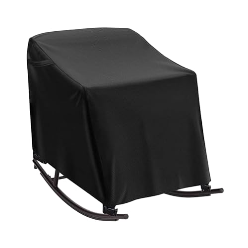 Housse pour chaise à bascule extérieure : bâche de protection imperméable et réglable - 2