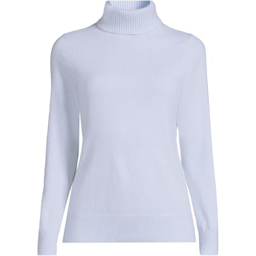 Image of Lands' End Women's Cashmere Turtleneck Sweater