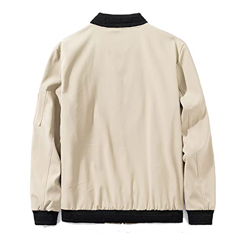 Image of URBANFIND Men's Slim Fit Lightweight Sportswear Jacket Casual Bomber Jacket