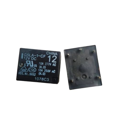 G5LA-1-12VDC lot de 5 relais électromécaniques 5 broches de puissance 10A - 2