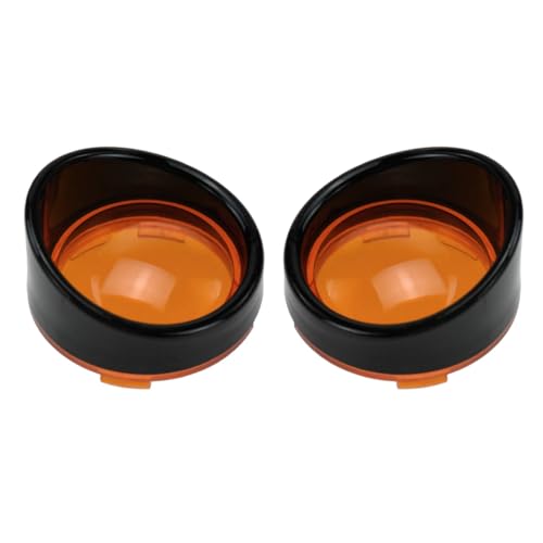 Cache-lentilles clignotants moto anti-vibrations avec anneaux visière pour gamme Touring FLHR
