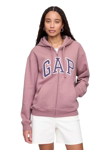 Image of GAP Women's Logo Hoodie Hooded Full Zip Sweatshirt