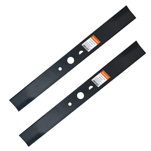 SummerCool AC04020 2 Pack Mower Blades Replace for Ryobi 20 Inch 40V Brushless Mowers 20 Lawn Mower Blade Compatible with Ryobi RY40180 RY40190 RY401110 RY401120 Mowers