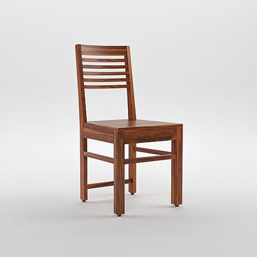 Image of Solid Sheesham Wood Dining Table 2 Seater | Two Seater Dinning Table with 2 Chairs for Home | Wooden Kitchen Dinner Table 2 Seater | Dining Room Sets for Restaurants | Rosewood, Teak Finish