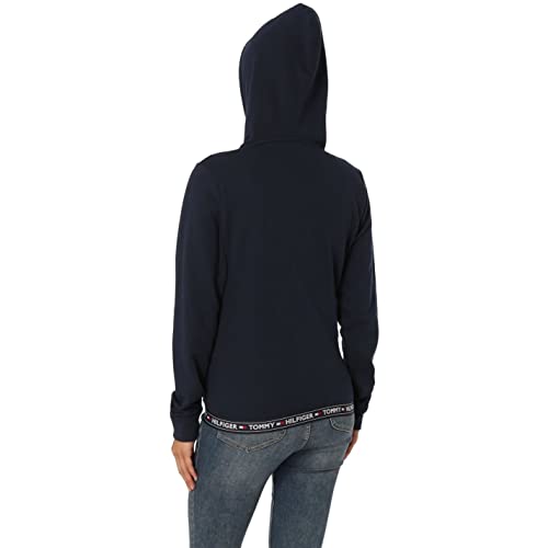 Tommy Hilfiger Women's Hoody Hwk Uw0uw00582 Heavyweight Zip Throughs (pack of 1)