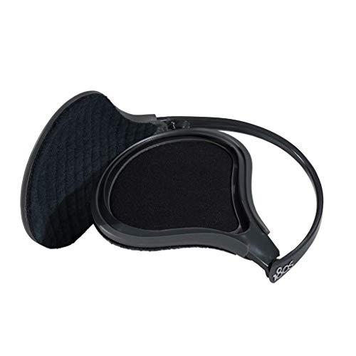 180S Unisex Ultra-Thin & Lightweight Exolite Behind-The-Head Ear Warmer (Exolite, Black) #TOP3