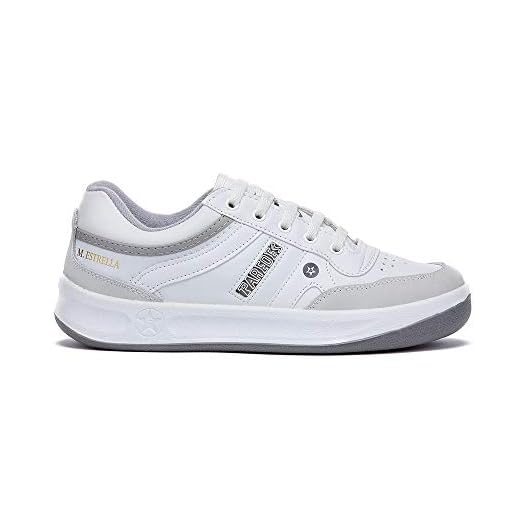 Paredes DP100 BL42 Zapatillas de Trabajo, Blanco, 42