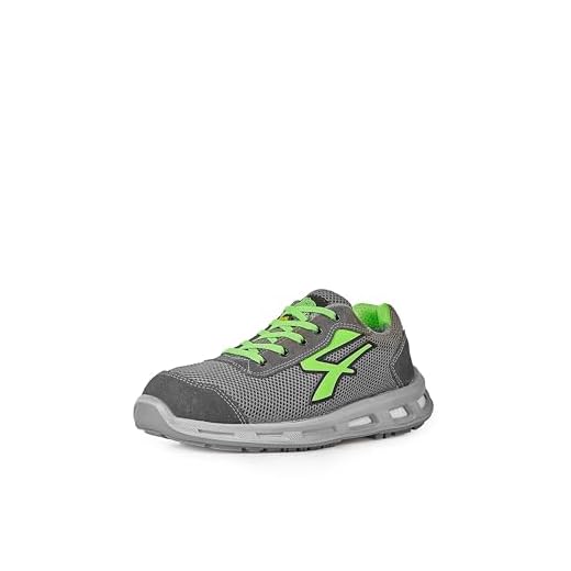 U-Power Red Lion Summer, Scarpe Antinfortunistiche Unisex, antiperforazione, Suola in Rafia, Suola Infinergy, con Puntale in Alluminio