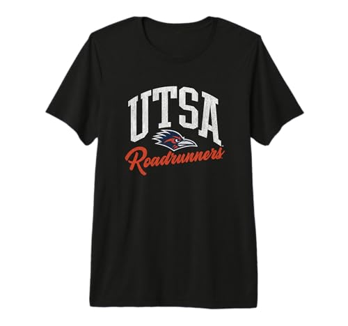 UT San Antonio UTSA Roadrunners Archover Script Premium Tri-Blend T-Shirt