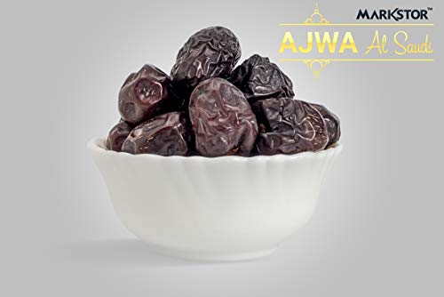 Image of MARKSTOR Ajwa Dates & Nuts-Gift Box-Gourmet Collection Of Exotic Arabian Dates Filled With Select Nuts, Fresh (18 Pieces, 0.46 Gram)