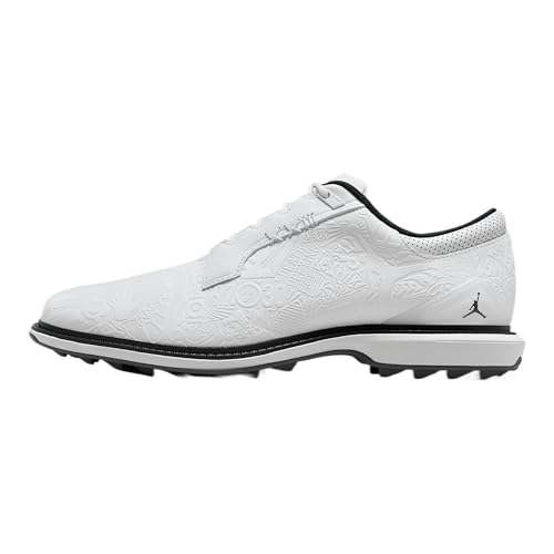 Image of Jordan ADG 5 Golf Shoes (FQ6642-003, Black /Cool Grey /White)
