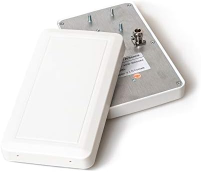 Bluespot Mini: high-gain 5G 2x2 outdoor antenna, TS9 + SMA connectors, 3200Mhz - 3800Mhz for UK 5G networks, pole mount