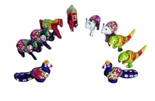 Cow@calf Traditional Kanha Ji Ke Khilone Set – Handcrafted Miniat...