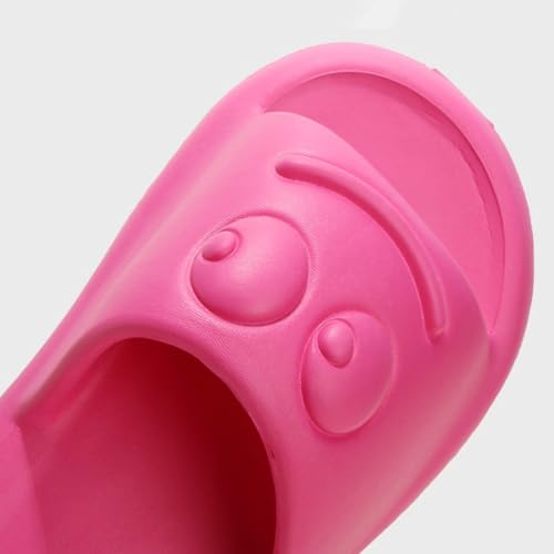 Caistre Cute House Slipper for Women Men 2025 Couples Novelty Face Open Toe EVA Comfortable Home Shoes Quick Drying Slides2