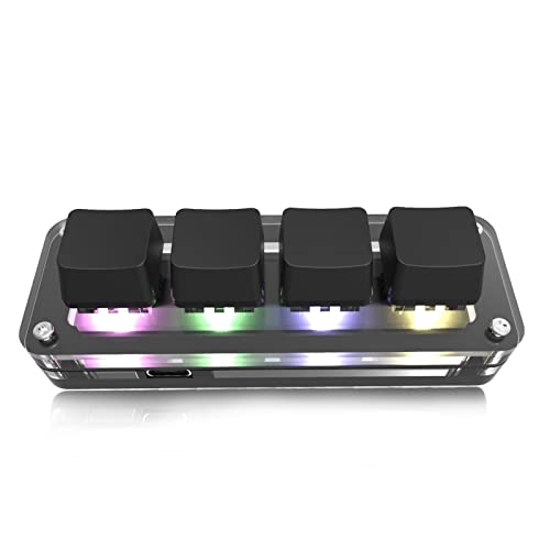Teclado Gamer 4 Keys Mini Keypad USB