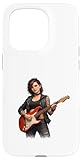 Fácil instalación Carcasa para iPhone 15 Pro Reina intrépida de la Guitarra de Rebel Sound