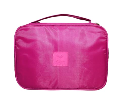 Generic Estojo Feminino Quadrado Jumbo Infantil Escolar Grande Bolsa Escolar